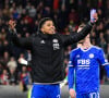 Wesley Fofana - Match de 8ème de finale retour de la Ligue Europa "Rennes - Leicester City (2-1)" au Roazhon Park.