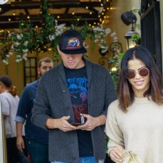 Channing Tatum et sa femme Jenna Dewan sortent d'un petit déjeuner chez Sweet Butter Kitchen à Studio City le 31 mai 2017. 