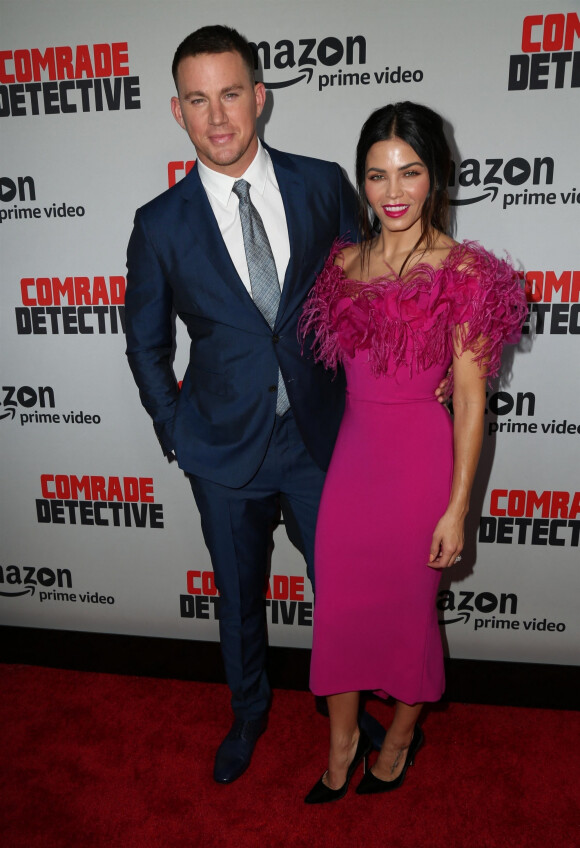 Channing Tatum et Jenna Dewan Tatum à la première de ''Comrade Detective'' à Hollywood