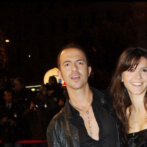 Calogero et son ex-femme Hortense - Cérémonie des NRJ Music Awards à Cannes le 21 janvier 2006