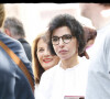 Exclusif - Tractage de Rachida Dati, et Marie Toubiana sur le Marché de la Place des Fêtes, en campagne pour les élections législatives. Paris, 19ème arrondissement, le 15 mai 2022
