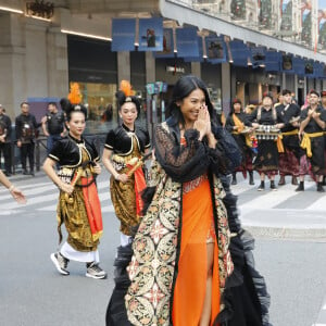 Anggun - Inauguration de l'expostion "Indonésie : de Java à Bali" au BHV / Marais à Paris le 8 juin 2022. © Marc Ausset-Lacroix/Bestimage