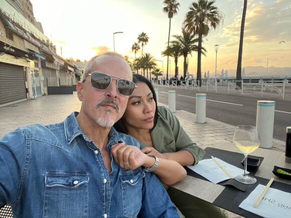 Anggun et son époux sur Instagram. Le 31 mai 2022.