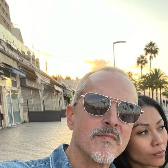 Anggun et son époux sur Instagram. Le 31 mai 2022.