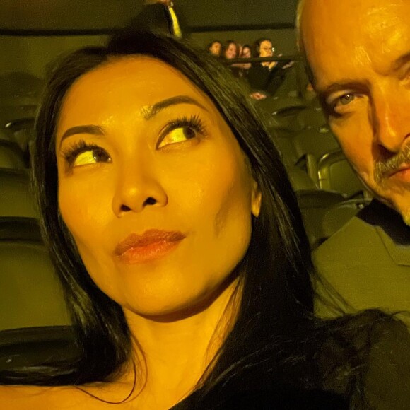 Anggun et son époux sur Instagram. Le 13 avril 2022.