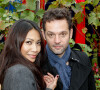 Anggun et son compagnon Cyril Montana - Paris le 13 10 2012 - Vendanges de Montmartre 2012 