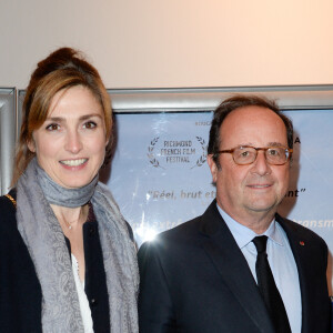 Julie Gayet et François Hollande - Première du film "The Ride" au MK2 Bibliothèque à Paris. Le 26 janvier 2018 © Coadic Guirec / Bestimage 