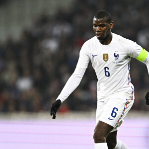 Paul Pogba (Fra) - L'équipe de France bat l'Afrique du Sud 5 à 0 lors d'un match amical au stade Pierre Mauroy à Villeneuve d'Ascq le 29 mars 2022. © JB Autissier /Panoramic/Bestimage