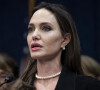 Angelina Jolie demande au Congrès de voter une loi contre les violences domestiques à Washington. © Michael Brochstein/ZUMA Press Wire / Bestimage