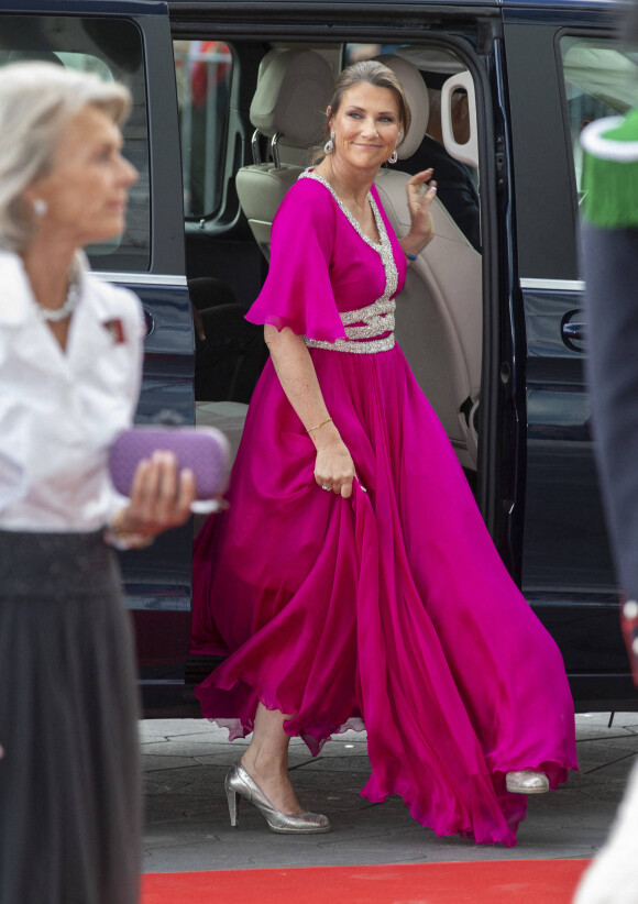 La princesse Märtha Louise de Norvège - Soirée de gala à l'occasion du 18 ème anniversaire de la princesse Ingrid Alexandra de Norvège à Oslo