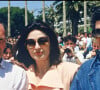 Jean-Louis Trintignant, Anouk Aimée et Claude Lelouch au Festival de Cannes en 1986
