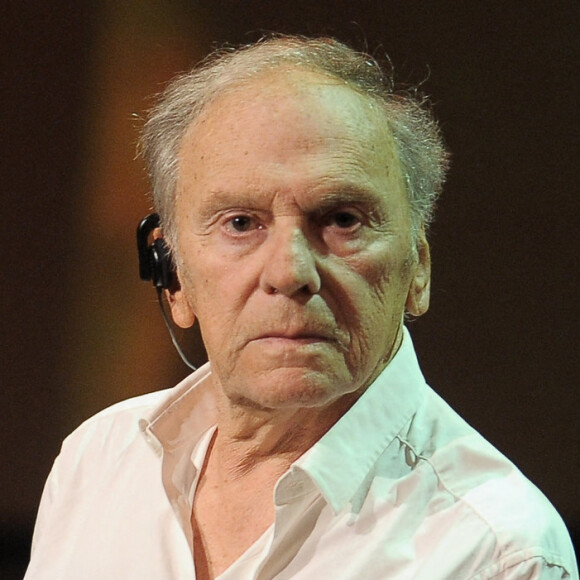 Jean-Louis Trintignant sur le plateau de l'emission tele 'Che Tempo Che Fa' a Milan le 7 octobre 2012. 