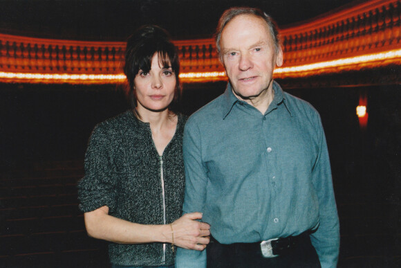 Marie et Jean-Louis Trintignant en janvier 2001. 