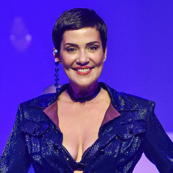 Cristina Cordula - Défilé de mode Haute-Couture printemps-été 2020 "Jean Paul Gaultier" à Paris. Le 22 janvier 2020