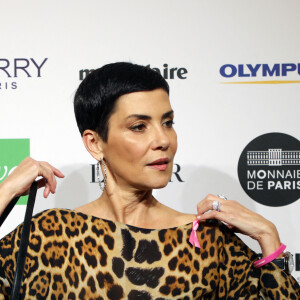 Cristina Cordula, ambassadrice de l'Association Octobre Rose 2019 à l'occasion du lancement de la 26ème campagne d'Octobre Rose par l'association Le Cancer du Sein, Parlons-en ! sur le Champ de Mars à Paris, France, le 1er octobre 2019. © Denis Guignebourg/Bestimage