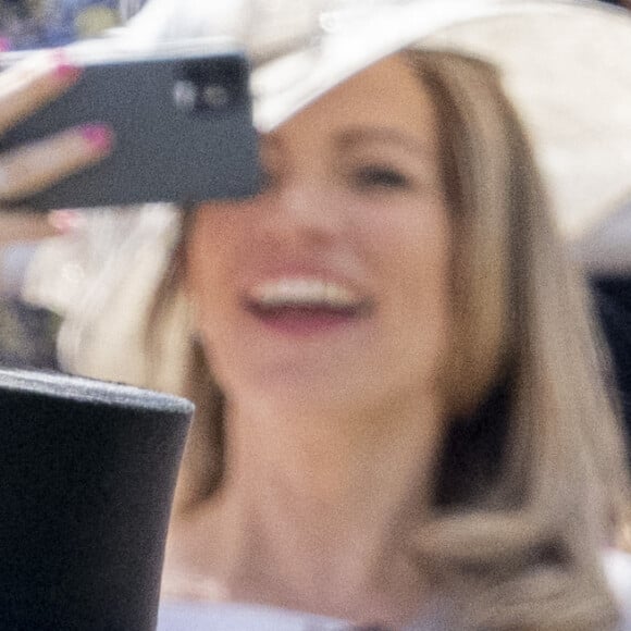 Le prince William et Kate Middleton lors du quatrième jour de la Royal Ascot 2022 à l'hippodrome d'Ascot dans le Berkshire, Royaume Uni, le 17 juin 2022.