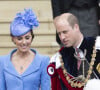 Le prince William et Kate Middleton - Cérémonie de l'ordre de la Jarretière à la chapelle Saint-Georges du château de Windsor. Londres