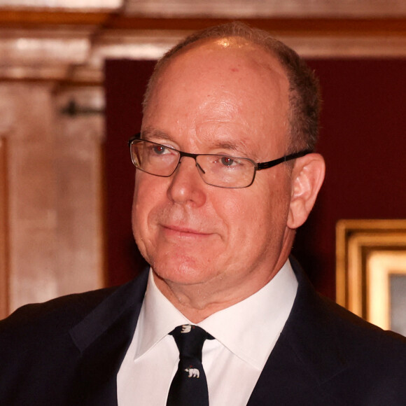 Le prince Albert II de Monaco - Le prince Albert II de Monaco inaugure l'exposition Mission Polaire avec Mélanie.Laurent, marraine de l'exposition, au musée océanographique de Monaco le 1er juin 2022. © Claudia Albuquerque / Bestimage 