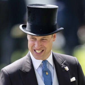 Le prince William, duc de Cambridge, lors du quatrième jour de la Royal Ascot 2022 à l'hippodrome d'Ascot dans le Berkshire, Royaume Uni