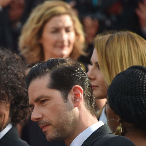 Yarol Poupaud et son frère Melvil Poupaud - Arrivées à la montée des marches du film "Café Society" pour l'ouverture du 69ème Festival International du Film de Cannes. Le 11 mai 2016