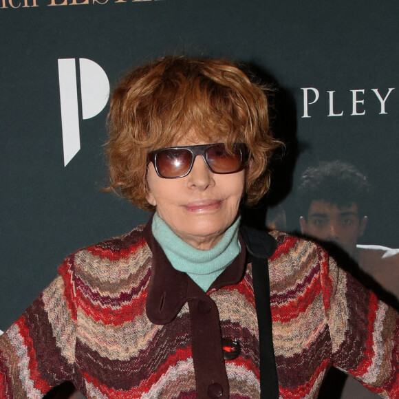 Exclusif - Nadine Trintignant - People lors de la représentation du ballet de danse "Mosaïques" de J.Lestel à la Salle Pleyel à Paris. Le 16 février 2022 © Bertrand Rindoff Petroff / Bestimage 