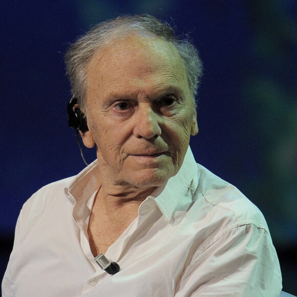 Jean-Louis Trintignant sur le plateau de l'emission tele 'Che Tempo Che Fa' a Milan