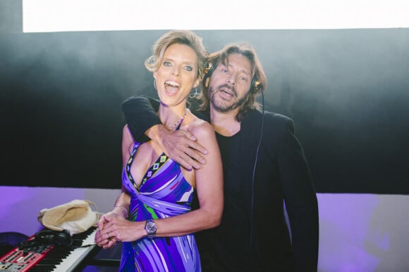 Sylvie Tellier et le DJ Bob Sinclar - 8 ème gala étoilé Patrick Mouratoglou au profit de la  © Mouratoglou Gala via Bestimage 