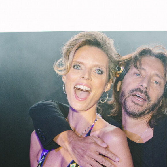 Sylvie Tellier et le DJ Bob Sinclar - 8 ème gala étoilé Patrick Mouratoglou au profit de la  © Mouratoglou Gala via Bestimage 