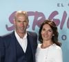Zinedine Zidane et sa femme Véronique - Première du documentaire "Le coeur de Sergio Ramos" à Madrid.