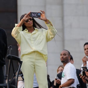 Naomi Campbell - Arrivées au défilé de mode Hommes printemps-été "AMI" au Sacré Coeur à Paris. Le 23 juin 2022 © Veeren-Christophe Clovis / Bestimage 