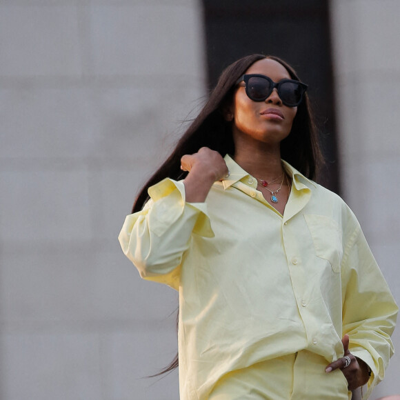 Naomi Campbell - Arrivées au défilé de mode Hommes printemps-été "AMI" au Sacré Coeur à Paris. Le 23 juin 2022 © Veeren-Christophe Clovis / Bestimage 