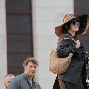 Isabelle Adjani - Arrivées au défilé de mode Hommes printemps-été "AMI" au Sacré Coeur à Paris. Le 23 juin 2022 © Veeren-Christophe Clovis / Bestimage 