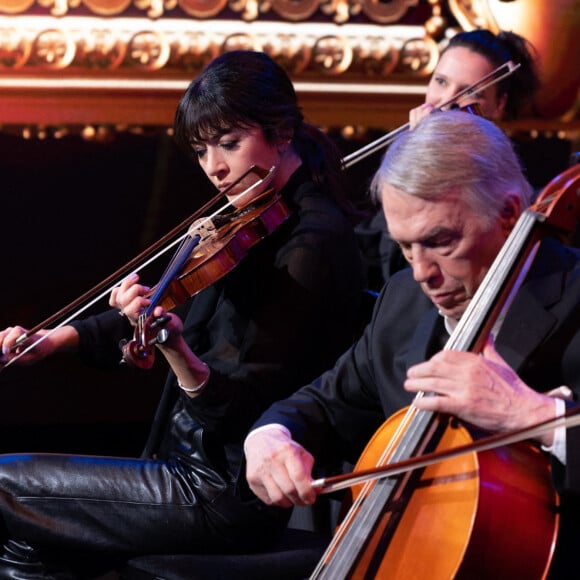 Exclusif - Nolwenn Leroy, Salvatore Adamo - Tournage de l'émission "La Fine Equipe de Pierre Palmade", diffusée le 25 juin sur France 2 © Cyril Moreau-Tiziano Da Silva / Bestimage