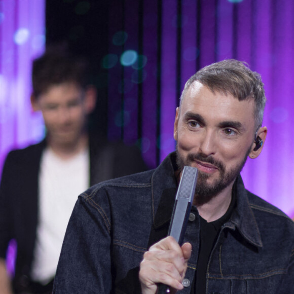 Exclusif - Christophe Willem, Chantal Goya - Tournage de l'émission "La Fine Equipe de Pierre Palmade", diffusée le 25 juin sur France 2 © Cyril Moreau-Tiziano Da Silva / Bestimage France