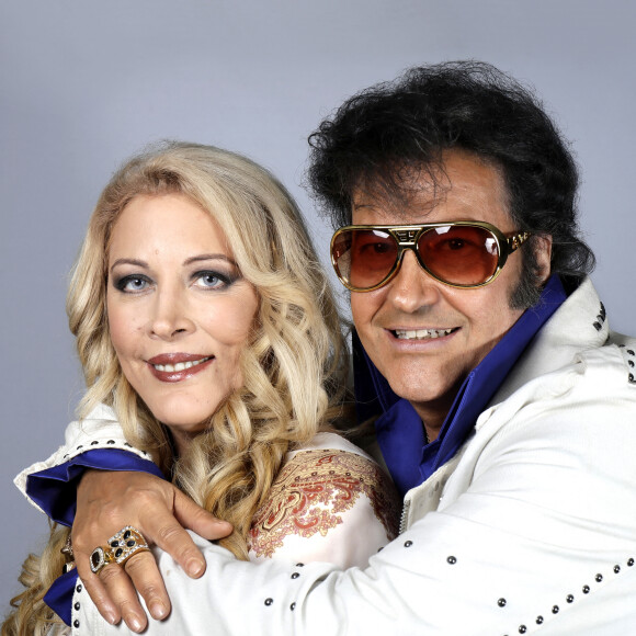 Portrait de Loana Petrucciani et Eryl Prayer lors de l'enregistrement de l'émission "L'Instant de Luxe" à Paris. Le 17 février 2022 © Cédric Perrin / Bestimage 