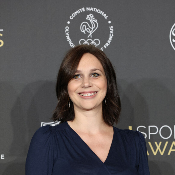 Nathalie Péchalat, présidente de la fédération française des sports de glace - Photocall et cérémonie des Sportel Awards 2020 à la salle Prince Pierre du Grimaldi Forum de Monaco le 27 octobre 2020. © Jean-charles Vinaj / Bestimage