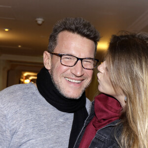 Benjamin Castaldi avec sa femme Aurore Aleman - L'association Citestars fait son cabaret et fête ses 20 ans lors de l'élection de Miss Beauté nationale à l'hôtel InterContinental à Paris le 18 novembre 2018. © Cédric Perrin/Bestimage