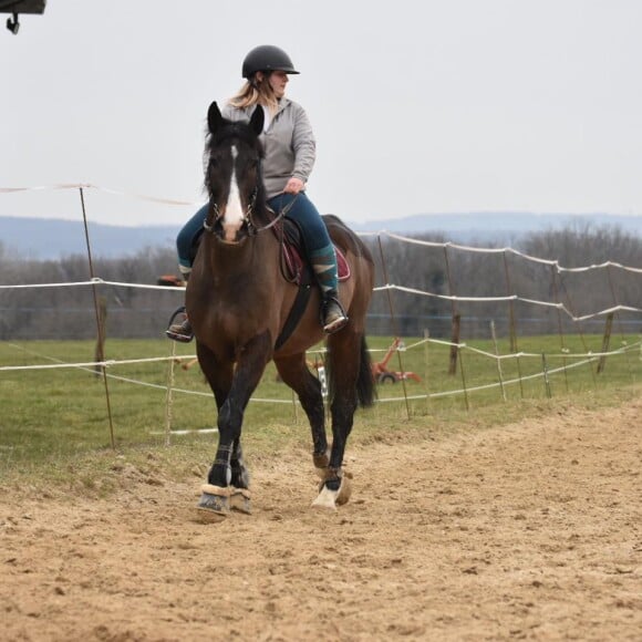 Camille Anguenot est une passionnée d'équitation