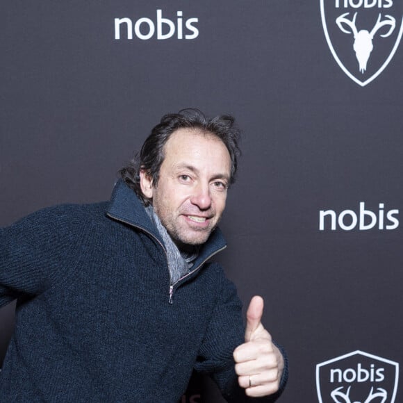 Exclusif - Philippe Candeloro - Nobis fête ses 15 ans en inaugurant sa nouvelle boutique dans le 2ème arrondissement de Paris, France, le 25 novembre 2021. © Pierre Perusseau/Bestimage