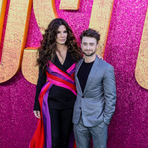 Sandra Bullock, Daniel Radcliffe - Première du film "Le Secret de la cité perdue (The Lost City)" au Cineworld Leicester Square à Londres. Le 31 mars 2022.