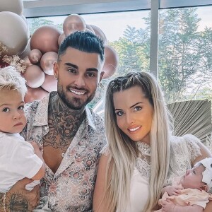 Jessica Thivenin et Thibault Garcia, stars de télé-réalité, forment une jolie famille avec leurs enfants Maylone et Leewane.