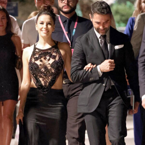 Eva Longoria et son mari José Antonio Baston assistent au festival du film de Taormina en Italie le 28 juin 2022. 