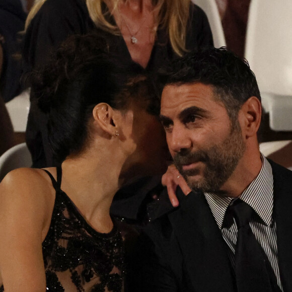 Eva Longoria et son mari José Antonio Baston assistent au festival du film de Taormina en Italie le 28 juin 2022. 