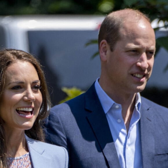 Kate Catherine Middleton, duchesse de Cambridge, et le prince William, duc de Cambridge, en visite au musée Fitzwilliam de l'Université de Cambridge. Le 23 juin 2022