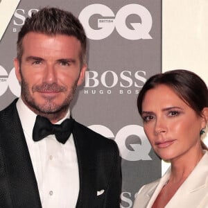 David Beckham, Victoria Beckham - Soirée "GQ Men of the Year" Awards à Londres le 3 septembre 2019. 