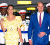 Le prince William, duc de Cambridge, et Catherine (Kate) Middleton, duchesse de Cambridge, quittent les Bahamas depuis l'aéroport international Lynden Pindling. 