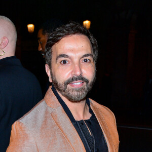 Kamel Ouali à la sortie de la soirée de l'exposition "Thierry Mugler: couturissime" au Musée des Arts Décoratifs (MAD) à Paris le 28 septembre 2021. © Pierre Perusseau / Bestimage