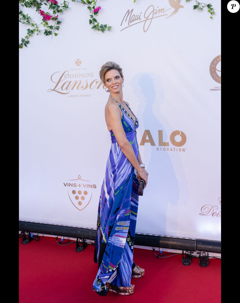 Sylvie Tellier - 8 ème gala étoilé Patrick Mouratoglou au profit de la Fondation Champ'seed à la Mouratoglou Academy à Sophia-Antipolis le 19 juin 2022.© Mouratoglou Gala via Bestimage
