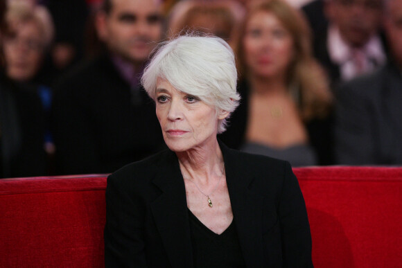 Francoise Hardy - Enregistrement de l'émission "Vivement Dimanche".