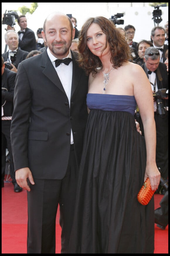 Kad Merad et son ancienne épouse Emmanuelle Cosso, la mère de son fils Kalil, à Cannes en 2009